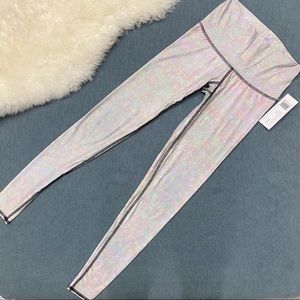 NWT Teeki “White Snake Opal” Hot Pant /Leggings S